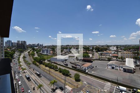 Vista da Sacada de apartamento à venda com 1 quarto, 27m² em Cristo Rei, Curitiba