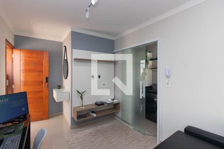Sala/Cozinha de apartamento para alugar com 1 quarto, 42m² em Vila Mazzei, São Paulo