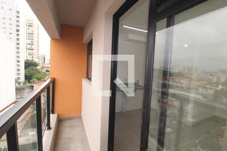 Sala / Cozinha - Varanda de apartamento para alugar com 2 quartos, 41m² em Vila Pauliceia, São Paulo