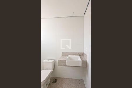 Banheiro da Suíte de apartamento à venda com 3 quartos, 163m² em Cidade Nova, Belo Horizonte