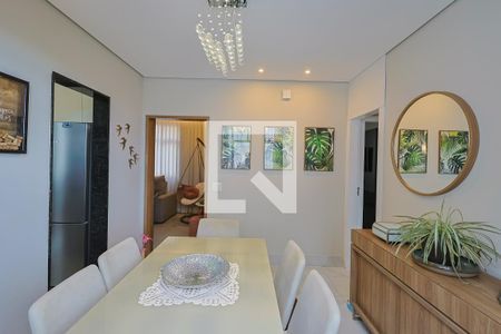 Sala de Jantar de apartamento à venda com 3 quartos, 110m² em Santa Lúcia, Belo Horizonte