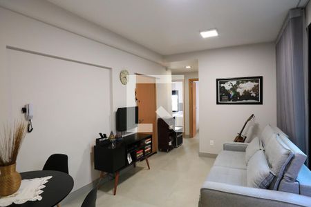 Sala de apartamento à venda com 2 quartos, 140m² em Sion, Belo Horizonte