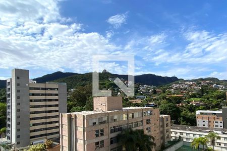 Vista da Suite 1 de apartamento à venda com 4 quartos, 186m² em Serra, Belo Horizonte