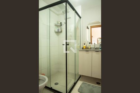 Banheiro de apartamento à venda com 1 quarto, 30m² em Vila Monte Alegre, São Paulo