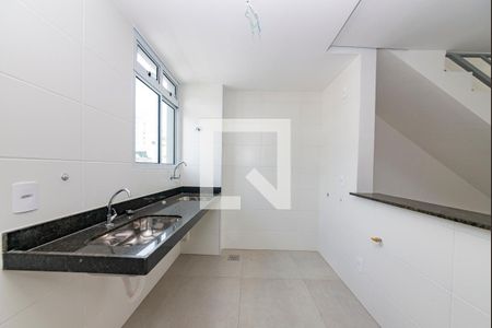 Cozinha de apartamento à venda com 2 quartos, 163m² em Buritis, Belo Horizonte
