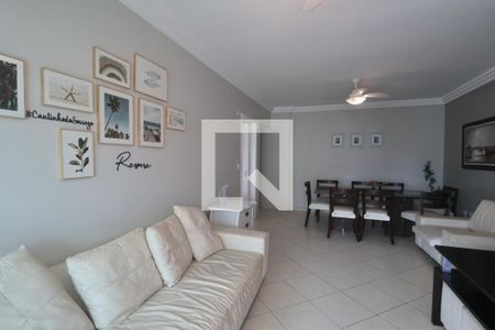 Sala de apartamento para alugar com 4 quartos, 115m² em Jardim Virginia, Guarujá