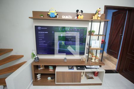 Sala de casa à venda com 3 quartos, 165m² em Jardim Rina, Santo André