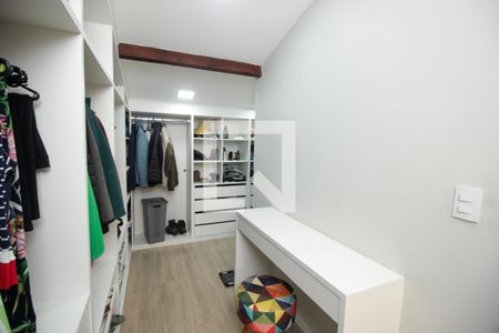 Closet da suíte de casa à venda com 3 quartos, 165m² em Jardim Rina, Santo André