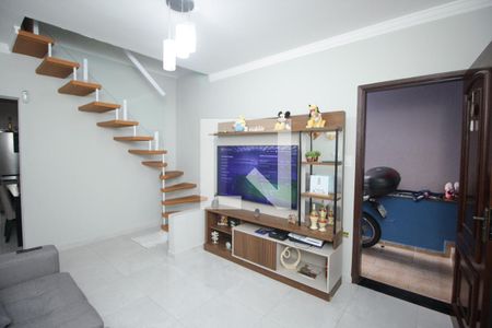 Sala de casa à venda com 3 quartos, 165m² em Jardim Rina, Santo André