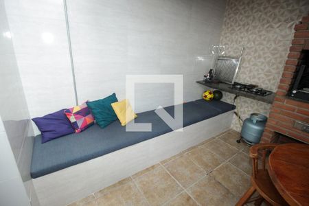 Churrasqueira de casa à venda com 3 quartos, 165m² em Jardim Rina, Santo André
