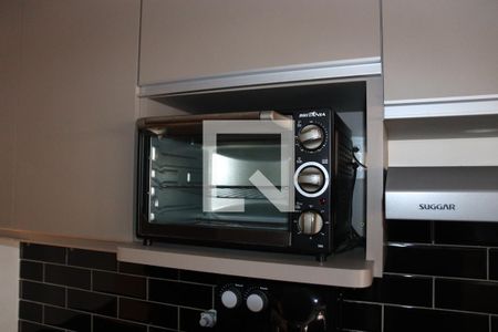 Cozinha e Área de Serviço de apartamento para alugar com 1 quarto, 60m² em Setor Bueno, Goiânia