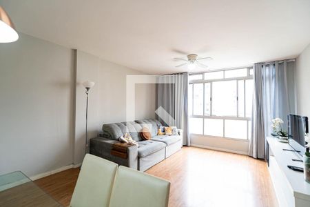 Sala de apartamento para alugar com 3 quartos, 115m² em Bela Vista, São Paulo