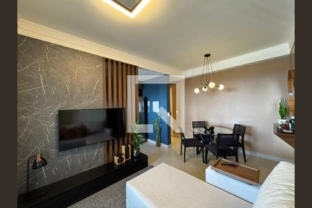 Sala de apartamento para alugar com 2 quartos, 67m² em Bonfim Paulista, Ribeirão Preto