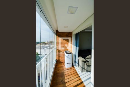 Varanda da Sala de apartamento à venda com 2 quartos, 53m² em Vila Itapegica, Guarulhos