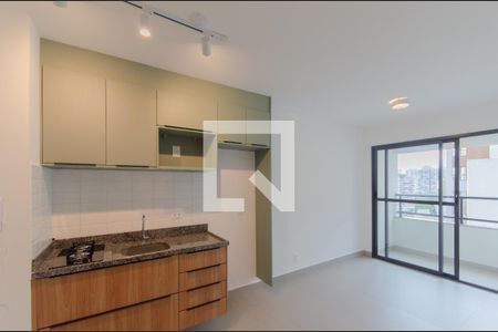 Sala/Cozinha de apartamento para alugar com 1 quarto, 31m² em Vila Mariana, São Paulo