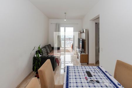 Sala de apartamento para alugar com 2 quartos, 50m² em Parque Maria Helena, São Paulo