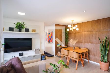 Sala de apartamento para alugar com 2 quartos, 65m² em Santa Paula, São Caetano do Sul