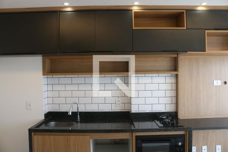 Sala e Cozinha Integrada de apartamento para alugar com 1 quarto, 27m² em Barra Funda, São Paulo
