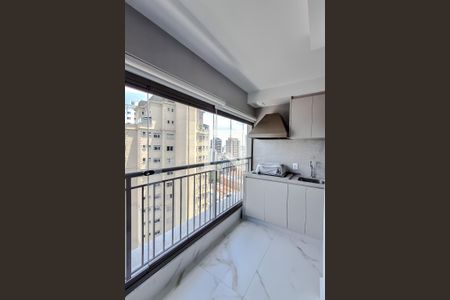 Varanda da Sala de apartamento para alugar com 2 quartos, 66m² em Vila Mariana, São Paulo