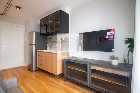 Sala de apartamento à venda com 1 quarto, 31m² em Campo Belo, São Paulo