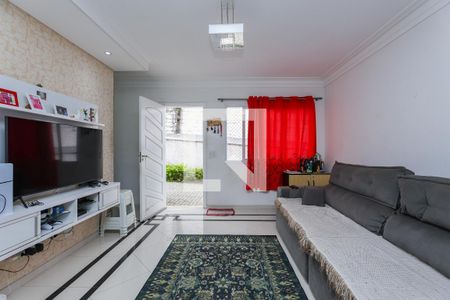 Sala de casa de condomínio à venda com 2 quartos, 92m² em Parque das Cigarreiras, Taboão da Serra