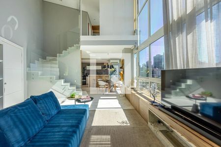 Sala de apartamento à venda com 1 quarto, 94m² em Auxiliadora, Porto Alegre