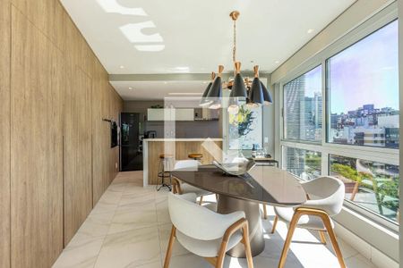 Sala de apartamento à venda com 1 quarto, 94m² em Auxiliadora, Porto Alegre