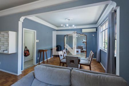 Sala de apartamento à venda com 3 quartos, 124m² em Tijuca, Rio de Janeiro