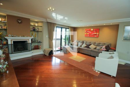 Sala de apartamento à venda com 4 quartos, 190m² em Vila Bastos, Santo André