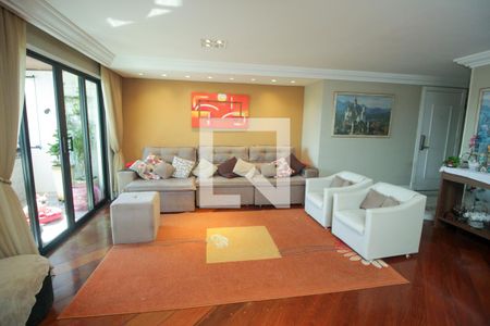 Sala de apartamento à venda com 4 quartos, 190m² em Vila Bastos, Santo André