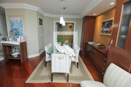 Sala de Jantar de apartamento à venda com 4 quartos, 190m² em Vila Bastos, Santo André