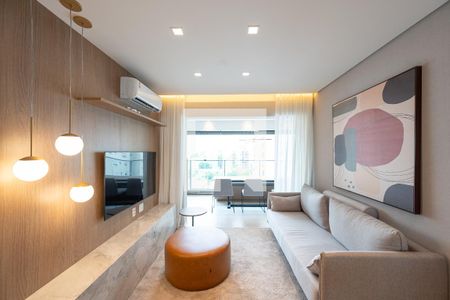 Sala de apartamento para alugar com 3 quartos, 89m² em Vila Clementino, São Paulo