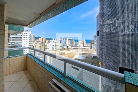 Sacada  de apartamento para alugar com 1 quarto, 67m² em Guilhermina, Praia Grande