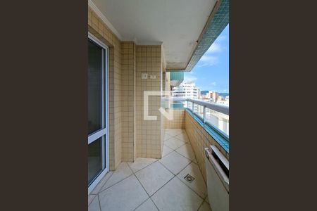 Sacada  de apartamento para alugar com 1 quarto, 67m² em Guilhermina, Praia Grande