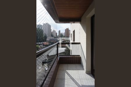 Varanda da Sala de apartamento à venda com 3 quartos, 115m² em Jardim Londrina, São Paulo