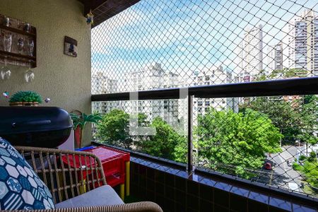 Varanda de apartamento à venda com 3 quartos, 115m² em Jardim Londrina, São Paulo
