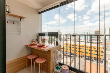 Varanda de kitnet/studio à venda com 1 quarto, 22m² em Santo Amaro, São Paulo
