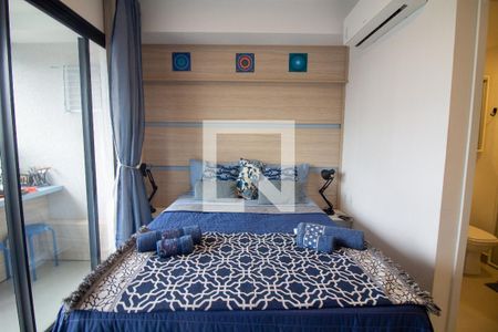 Sala / Quarto - Studio de kitnet/studio para alugar com 1 quarto, 22m² em Santo Amaro, São Paulo