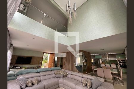 Sala de casa de condomínio para alugar com 3 quartos, 612m² em Jardim Barbacena, Cotia