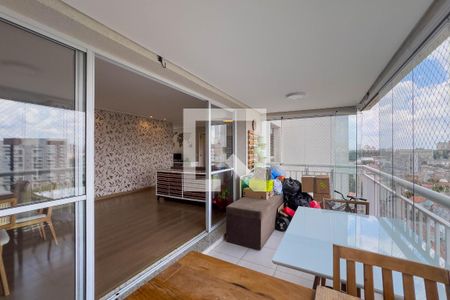Varanda de apartamento para alugar com 3 quartos, 129m² em Jardim da Gloria, São Paulo