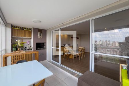 Varanda de apartamento para alugar com 3 quartos, 129m² em Jardim da Gloria, São Paulo