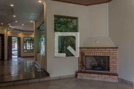 Sala lareira de casa à venda com 5 quartos, 322m² em Parque dos Passaros, São Bernardo do Campo