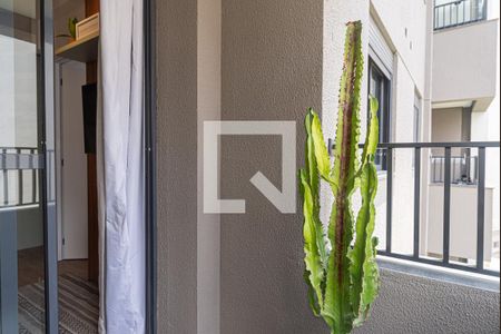 Varanda da Sala de apartamento para alugar com 1 quarto, 26m² em Bela Vista, São Paulo