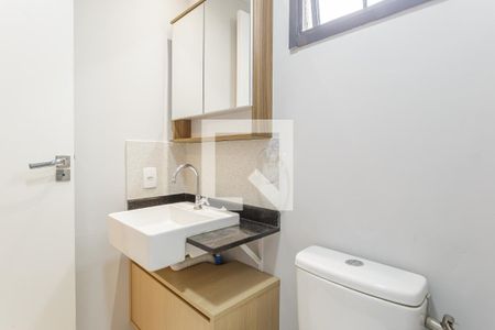 Banheiro de apartamento para alugar com 1 quarto, 25m² em Vila Olímpia, São Paulo