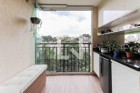 Varanda de apartamento à venda com 2 quartos, 72m² em Vila Polopoli, São Paulo
