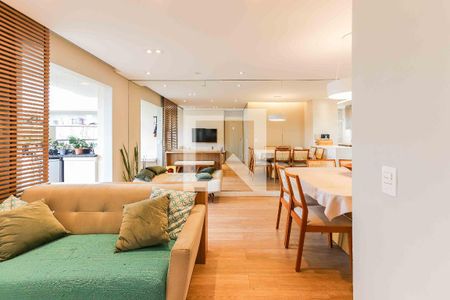 Sala Estendida de apartamento à venda com 2 quartos, 72m² em Vila Polopoli, São Paulo