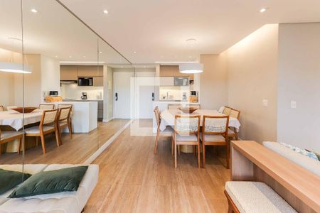 Sala Estendida de apartamento à venda com 2 quartos, 72m² em Vila Polopoli, São Paulo