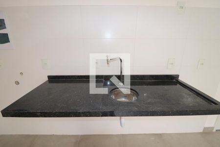 Cozinha de apartamento para alugar com 1 quarto, 52m² em Santa Terezinha, Santo André