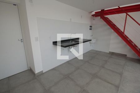 Cozinha de kitnet/studio à venda com 1 quarto, 52m² em Santa Terezinha, Santo André
