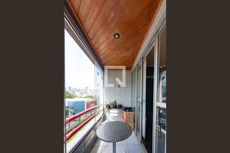 Varanda da Sala de apartamento para alugar com 3 quartos, 98m² em Buritis, Belo Horizonte